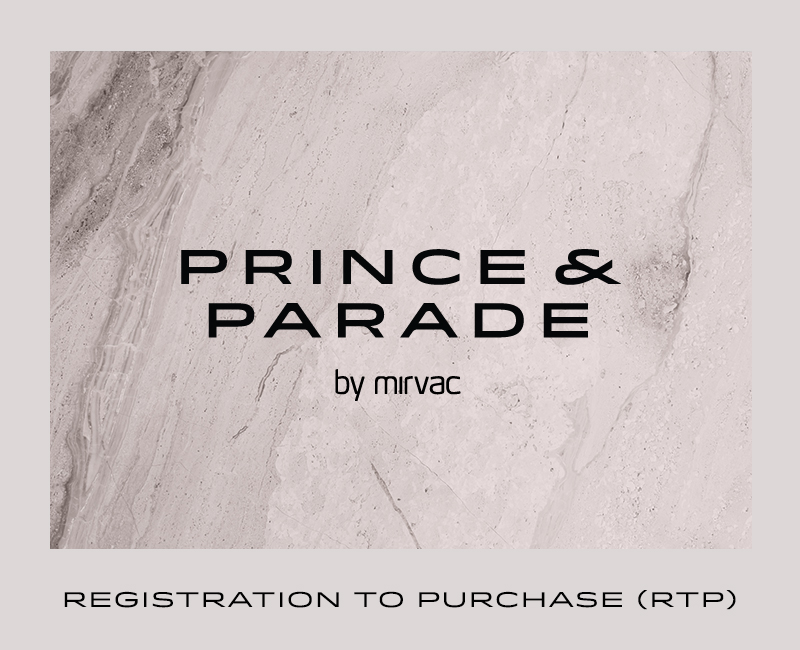 Prince & Parade, Registration to Purchase.